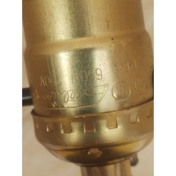 Hand carved Asian Fisherman,  Oriental Style Table Lamp 18" 1930-1940 - Picture 10 of 13